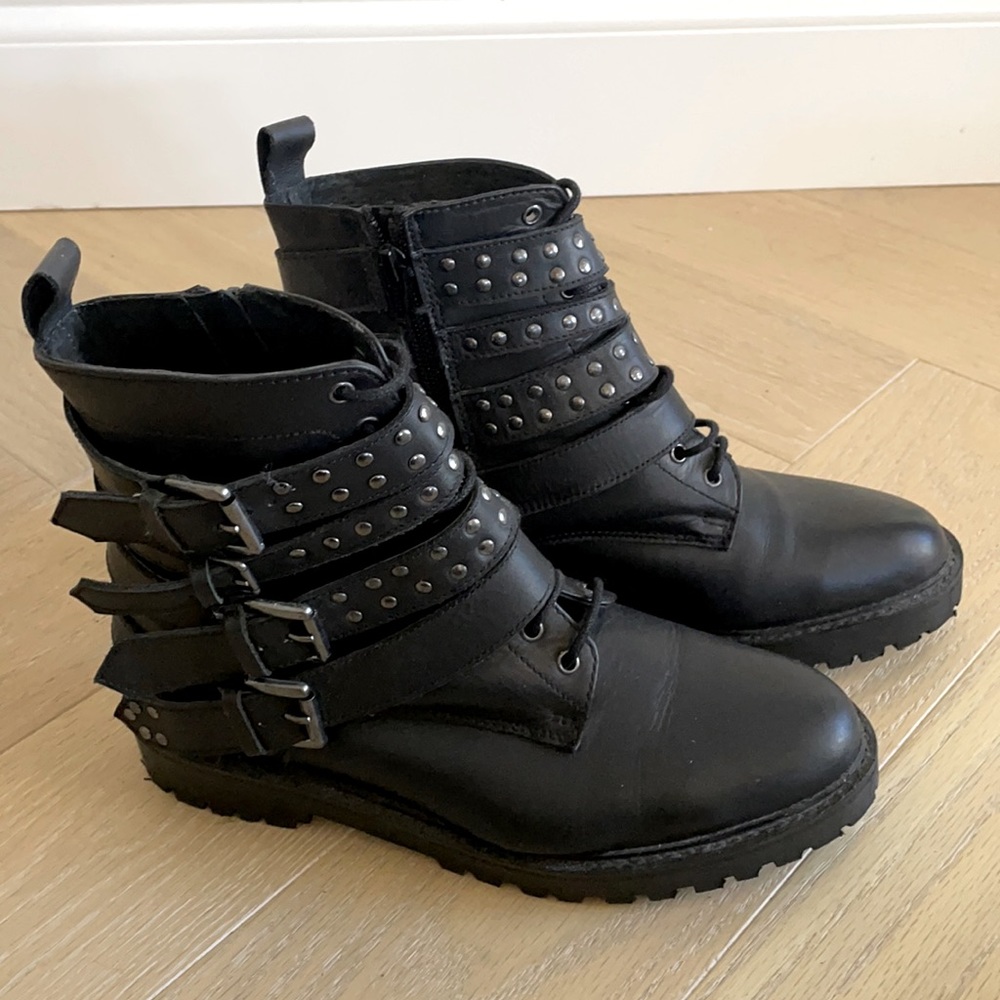 Top shop combat boots size 37